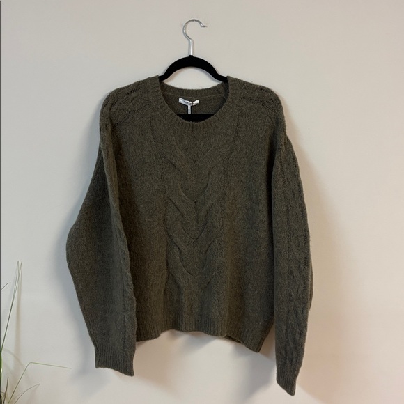 BNWT rag & bone Maia Cable Knit Sweater size XL - Picture 4 of 6